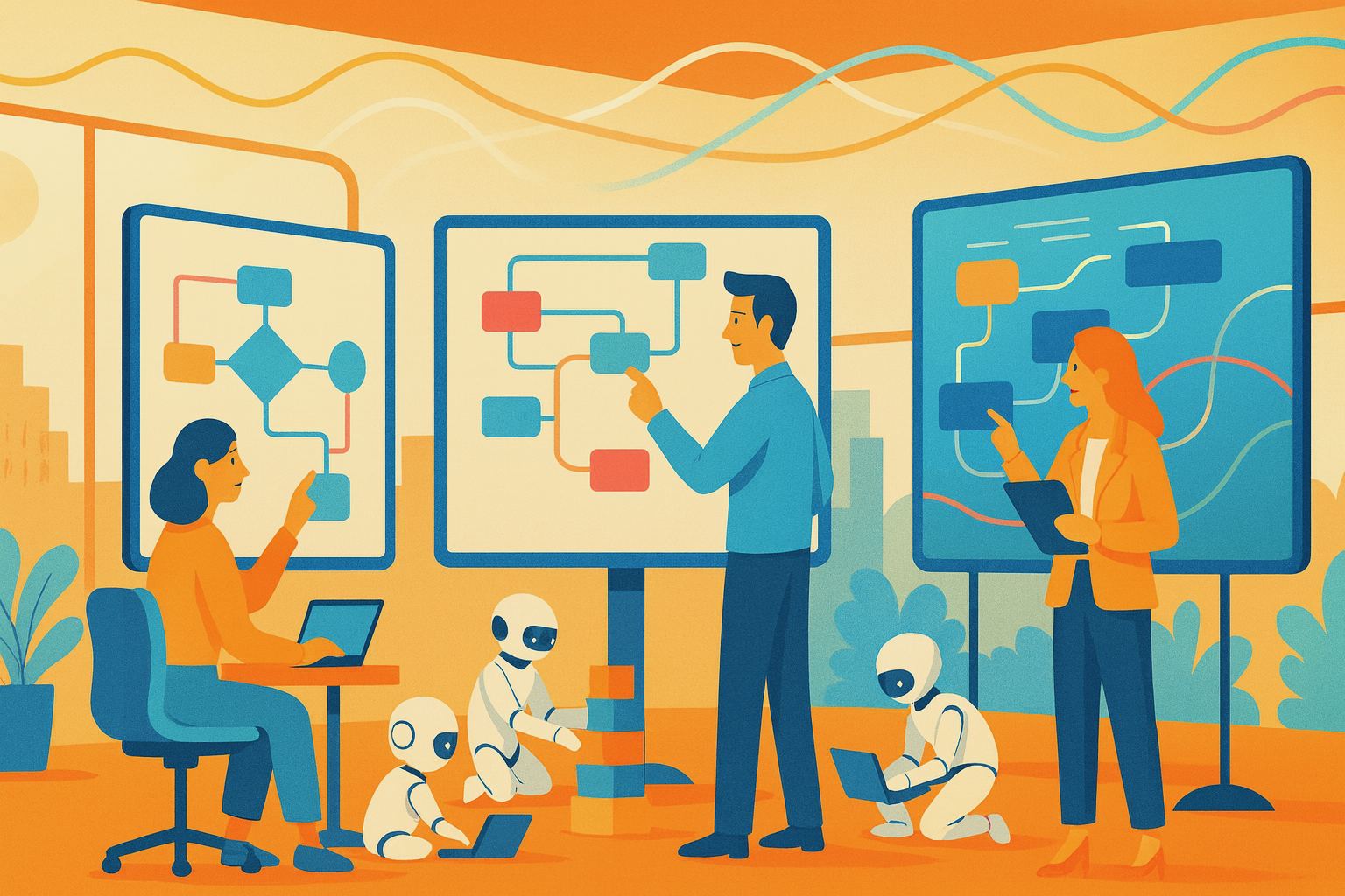 Cover image for Agentic workflows and vibe development – from intuition to automated collaboration